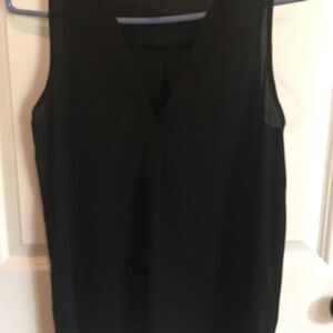 Forever 21 small tank top blouse black